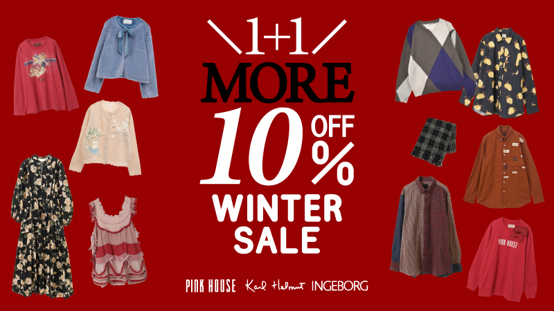 PINK HOUSE 2024 AUTUMN CATALOGUE Present｜ピンクハウスオフィシャル