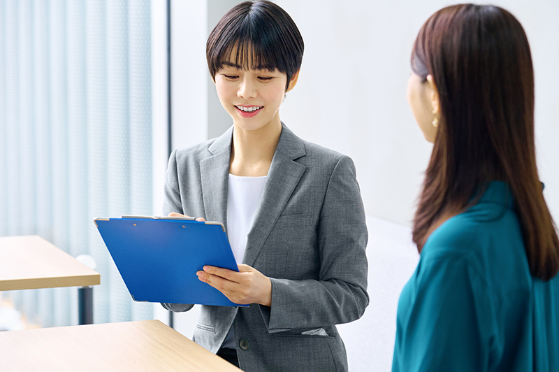 当日、個別相談会に参加する